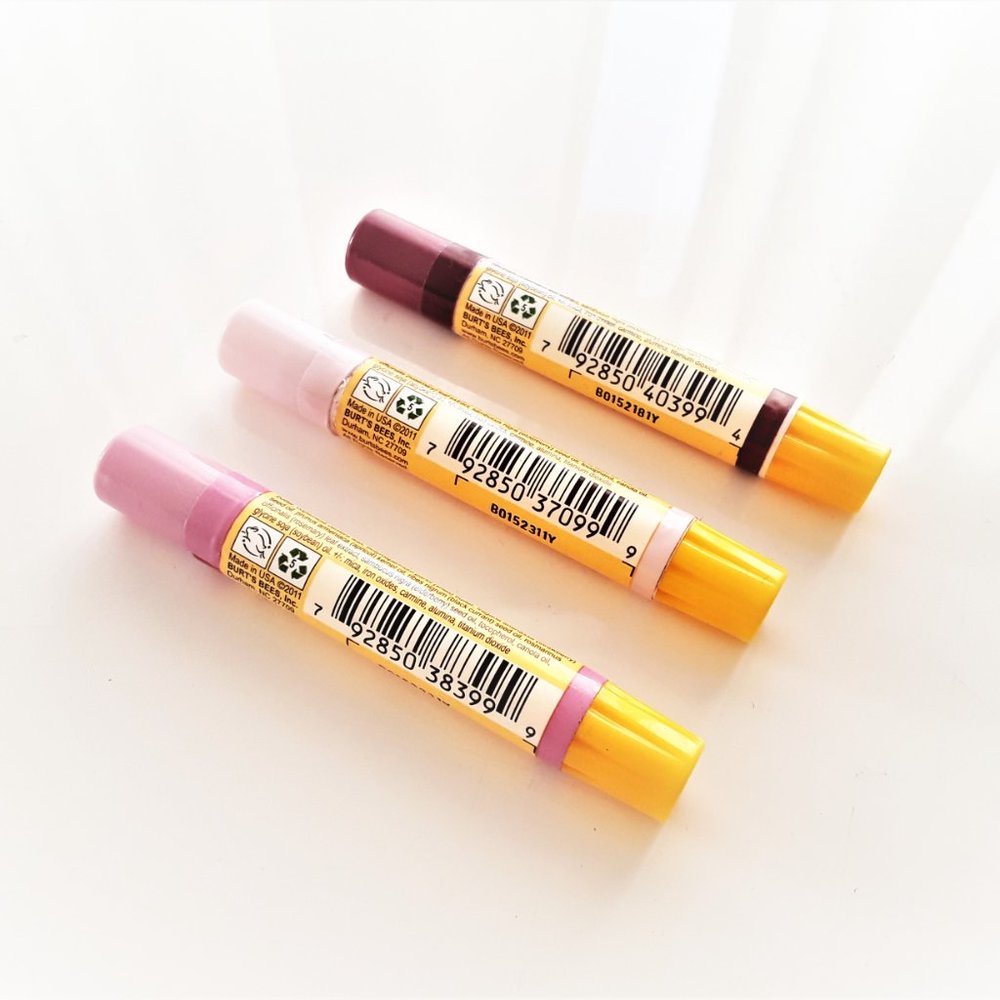 Burt's Bees 100% Natural Moisturizing Lip Shimmer Bundle 3pc. - Picture 3 of 3